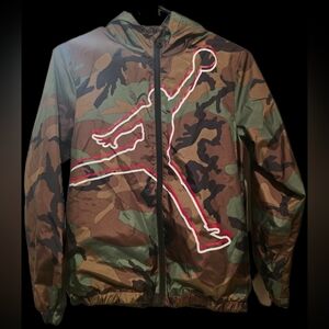 Camouflage Hooded Jacket